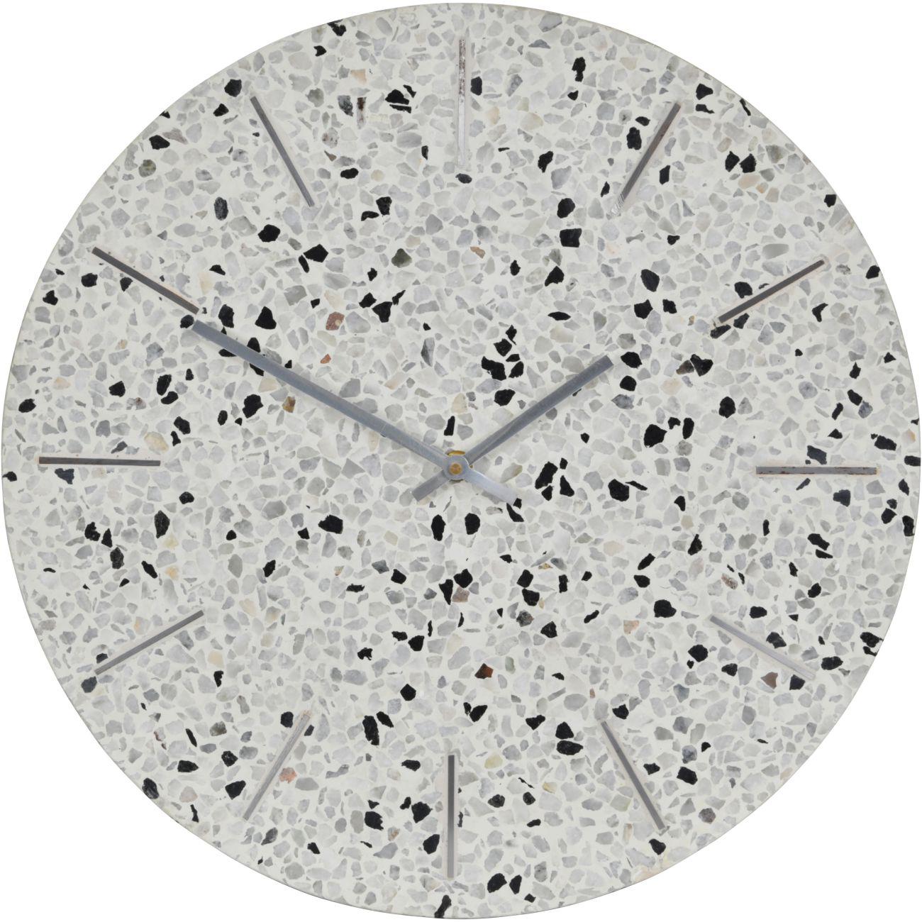 Terrazzo Marble Round Clock-Beaumonde