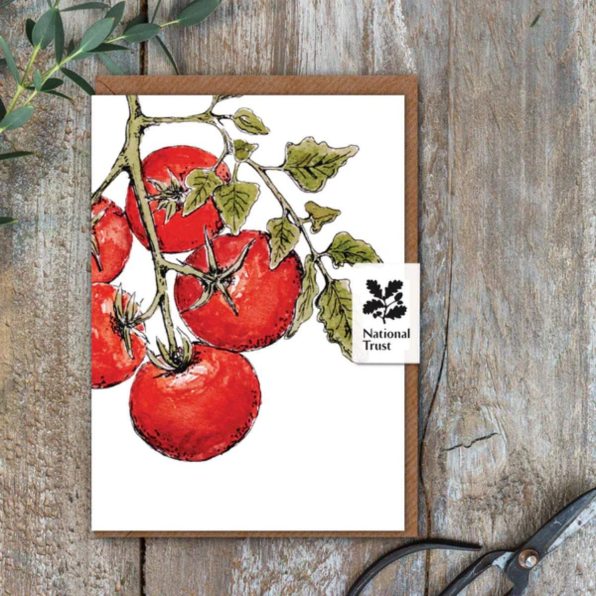Toasted Crumpet The Kitchen Garden Heirloom Tomatoes Card