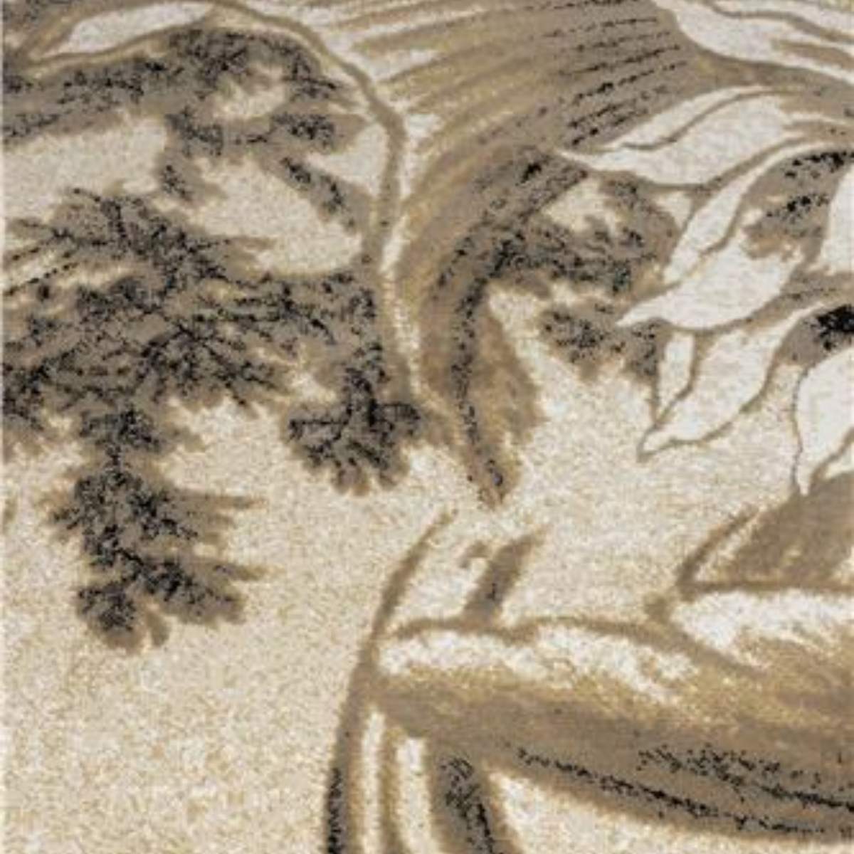 Bold Monkey The Legend Of Koi Carpet 160x230 Beige/Black Grey