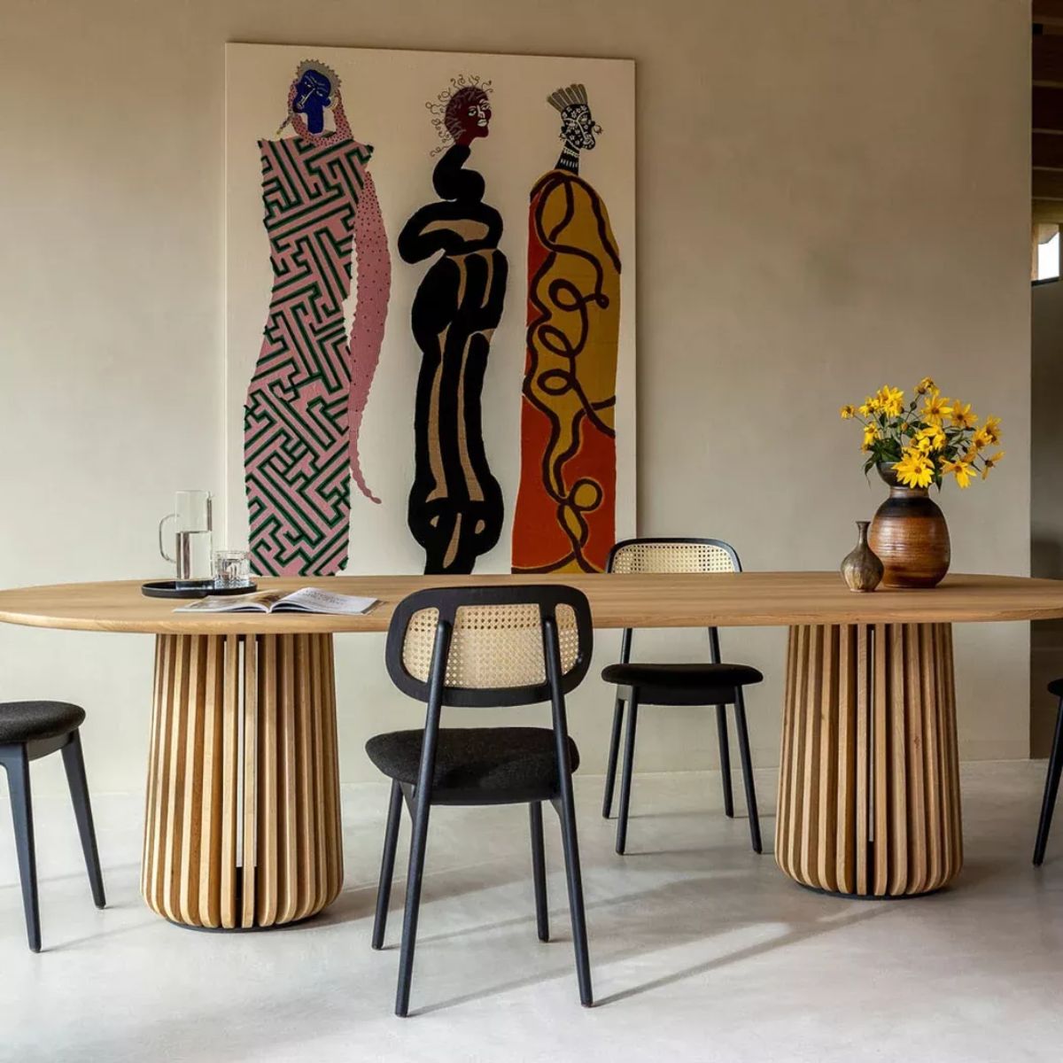 Vincent Shepherd The Maru Oval Dining Table
