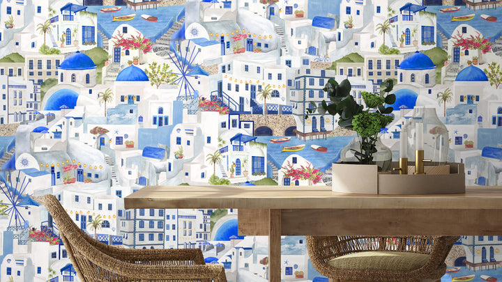 The Mediterranean Wallpaper-Beaumonde
