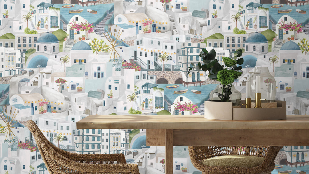 The Mediterranean Wallpaper-Beaumonde