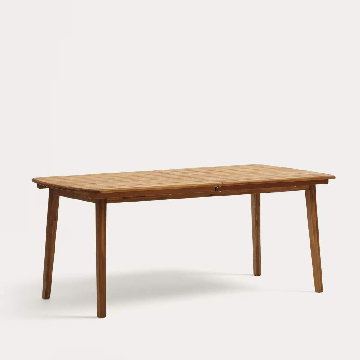 Kave Home Thianna extendable outdoor table made from solid acacia wood, 180 (240) x 90 cm FSC 100%
