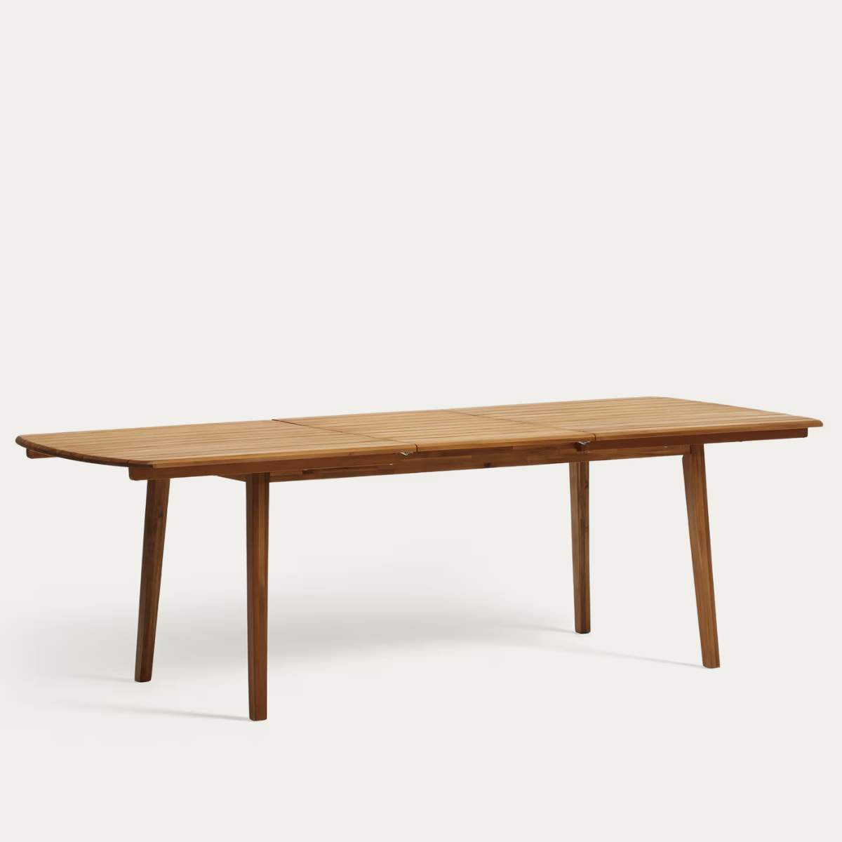 Kave Home Thianna extendable outdoor table made from solid acacia wood, 180 (240) x 90 cm FSC 100%