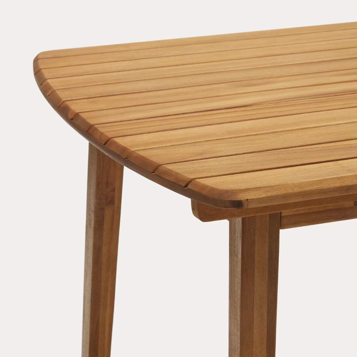 Kave Home Thianna extendable outdoor table made from solid acacia wood, 180 (240) x 90 cm FSC 100%