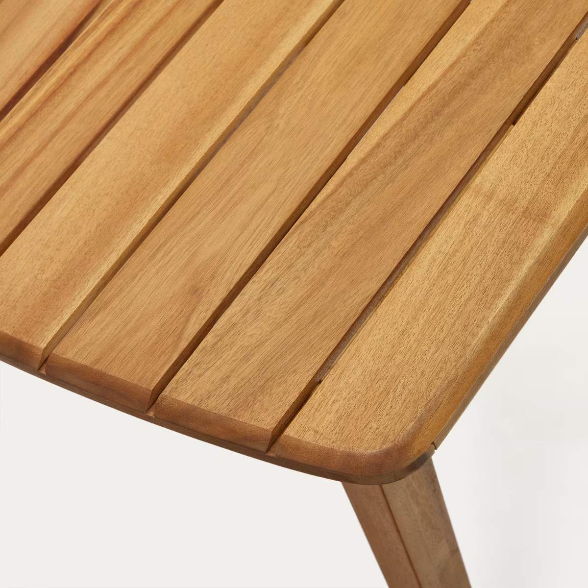 Kave Home Thianna extendable outdoor table made from solid acacia wood, 180 (240) x 90 cm FSC 100%