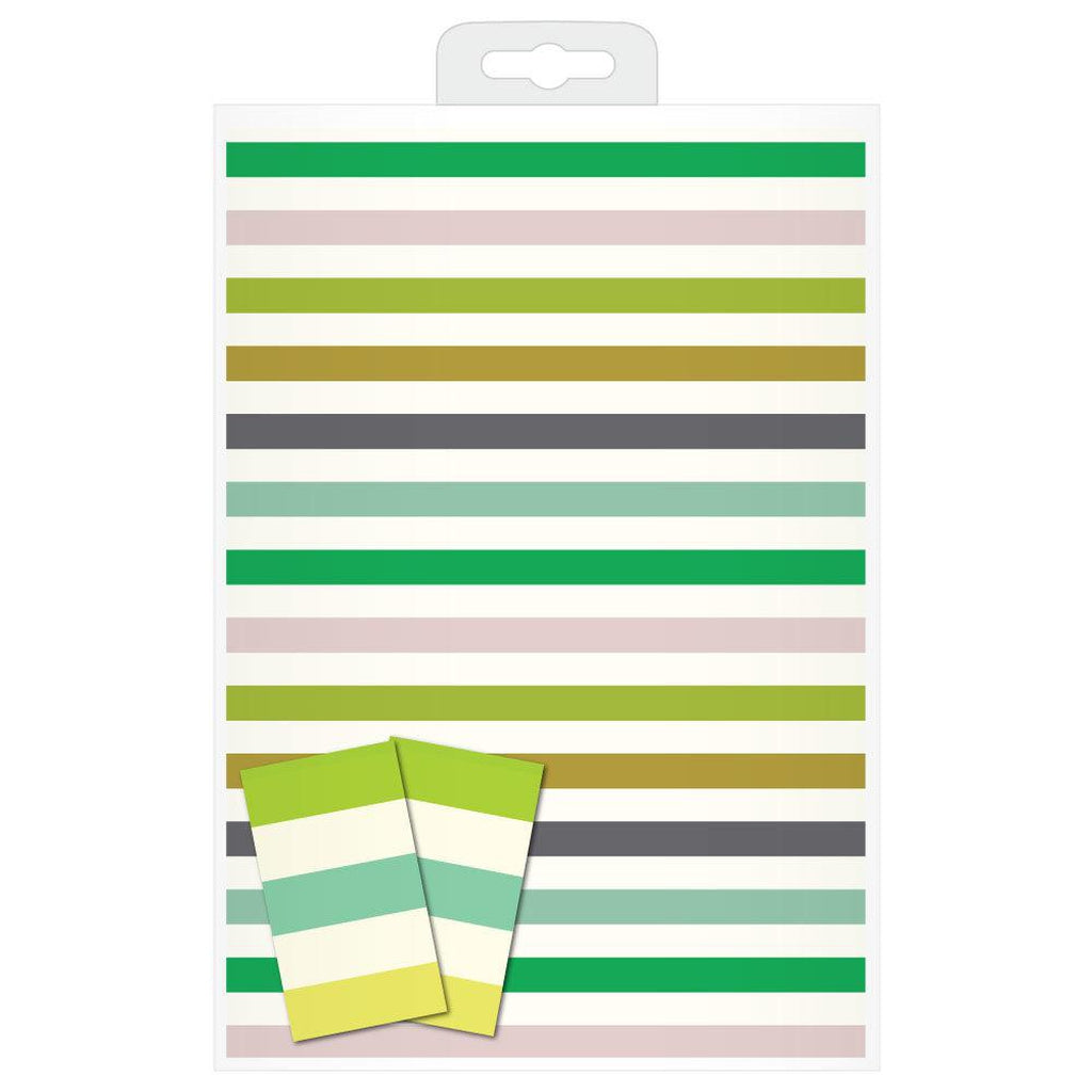 Thin Stripes Gift Wrap Pack-Beaumonde