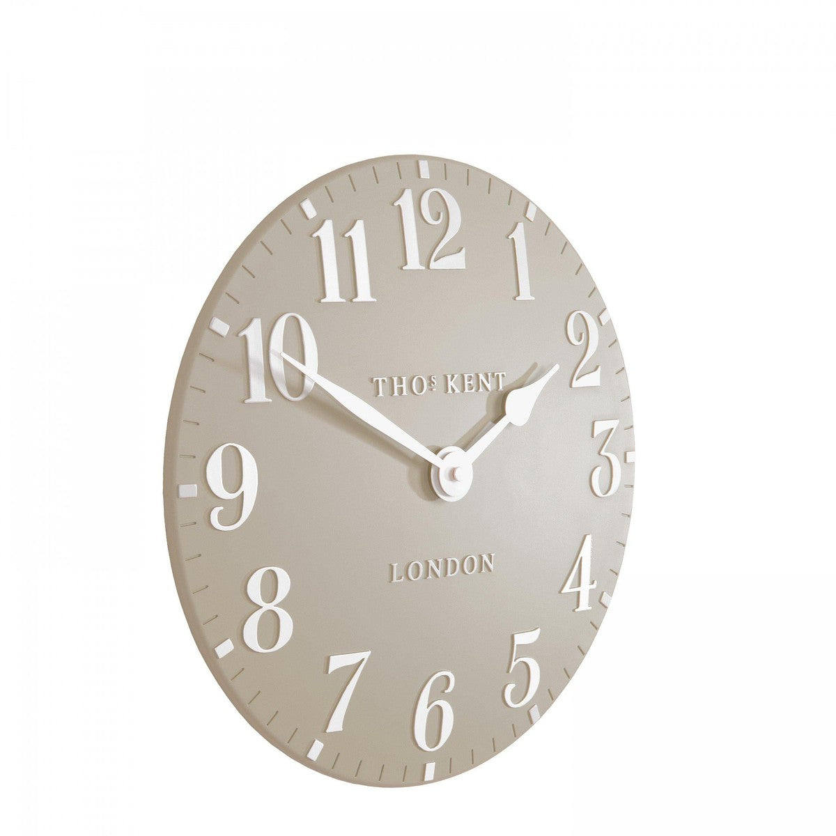 Thomas Kent 12'' Arabic Wall Clock Sand