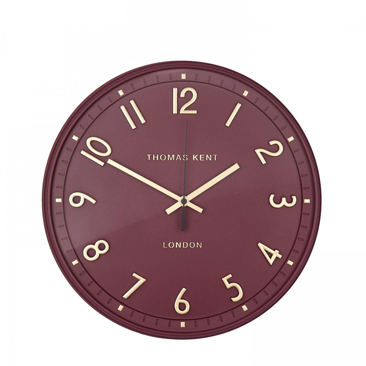 Thomas Kent 14" Tresco Wall Clock Berry