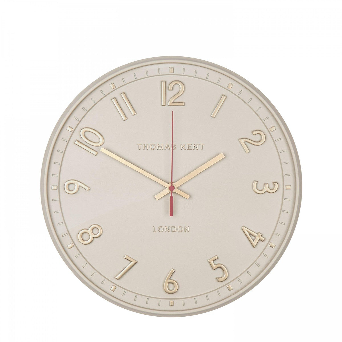 Thomas Kent 14" Tresco Wall Clock Linen