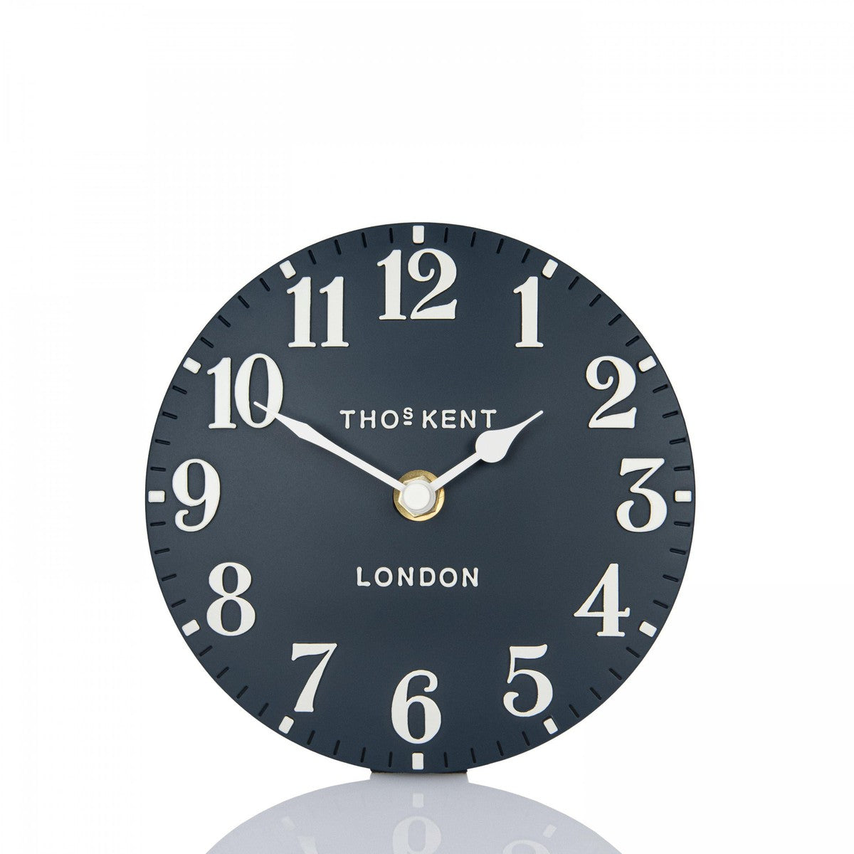 Thomas Kent 15cm Arabic Mantel Clock Ink