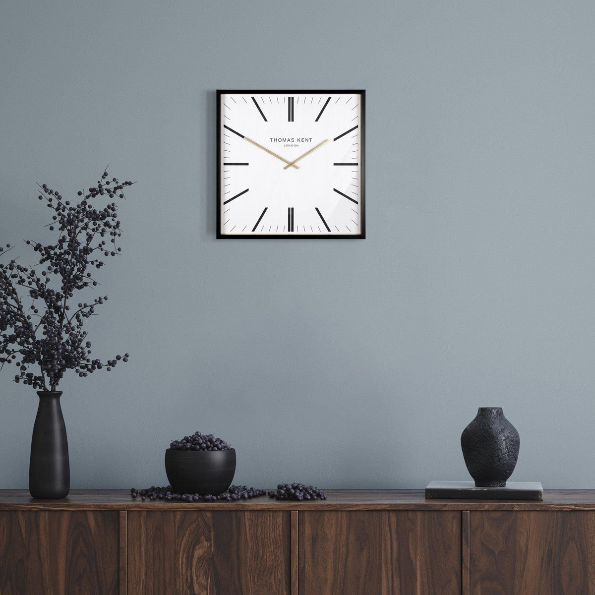 Thomas Kent 40cm Garrick Wall Clock White