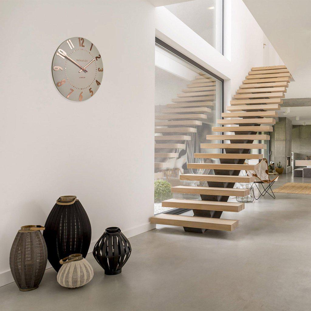 Thomas Kent 50cm Mulberry Wall Clock - Rose Gold