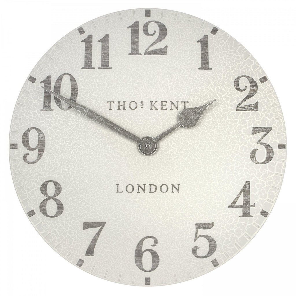 Thomas Kent Outdoor Wall Clock Arabic Crackle 50cm – Beaumonde