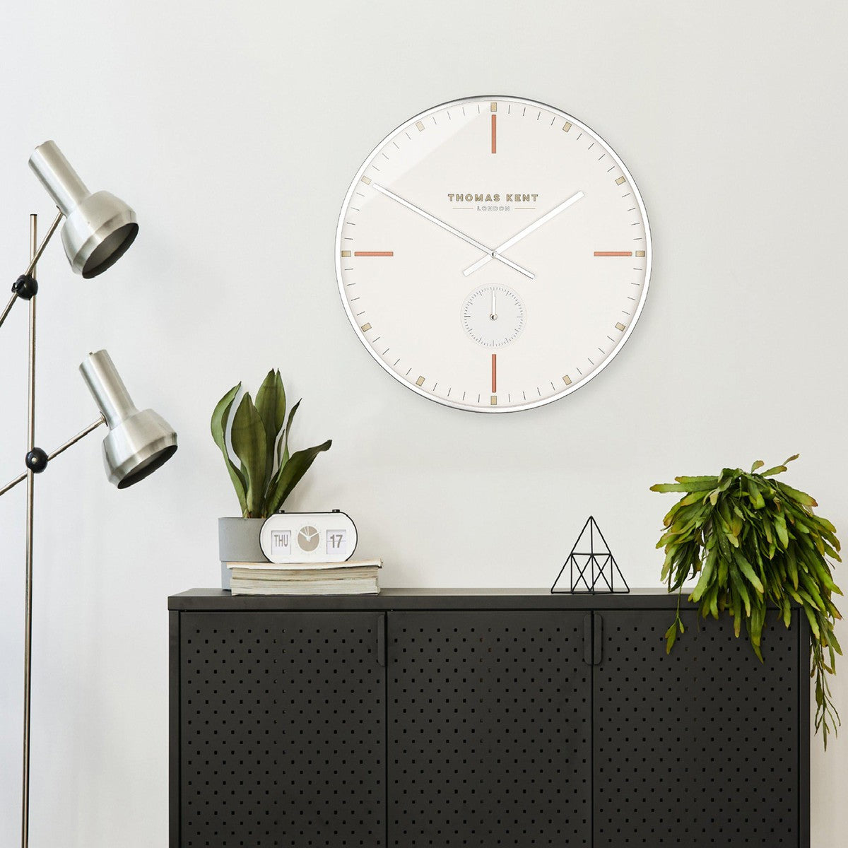Thomas Kent 53cm Architect Wall Clock