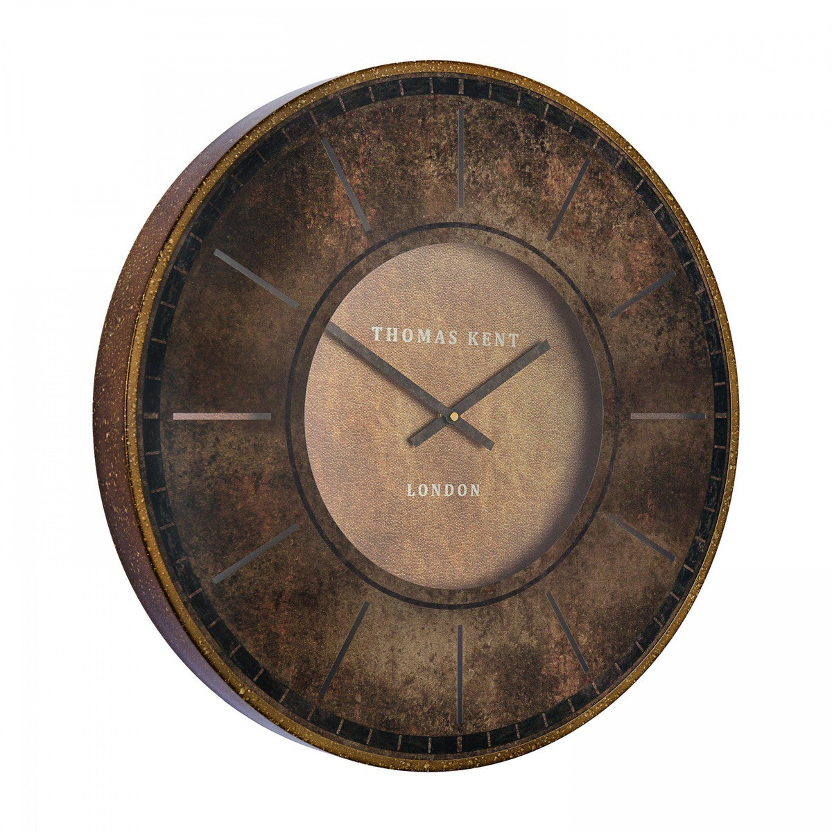 Thomas Kent 53cm Florentine Wall Clock Leather