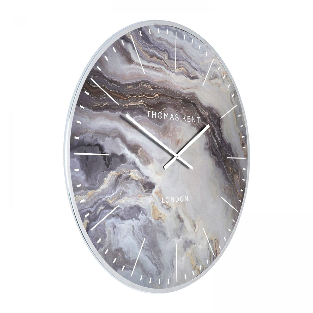 Thomas Kent 65cm Oyster Large Grand Clock Grand Glacier