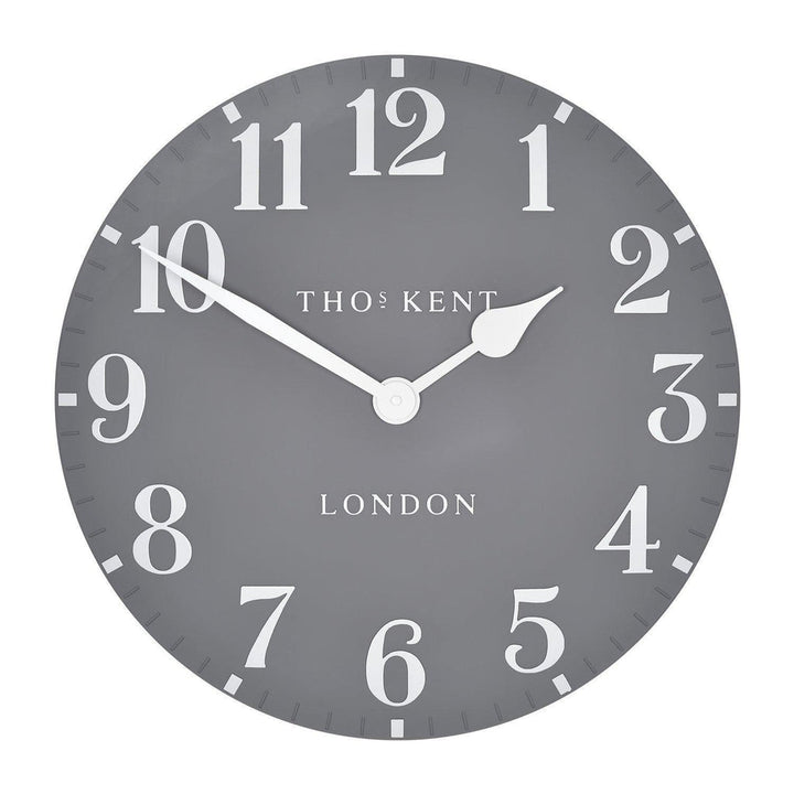 Thomas Kent Arabic Dolphin Grey Wall Clock 50cm-Beaumonde