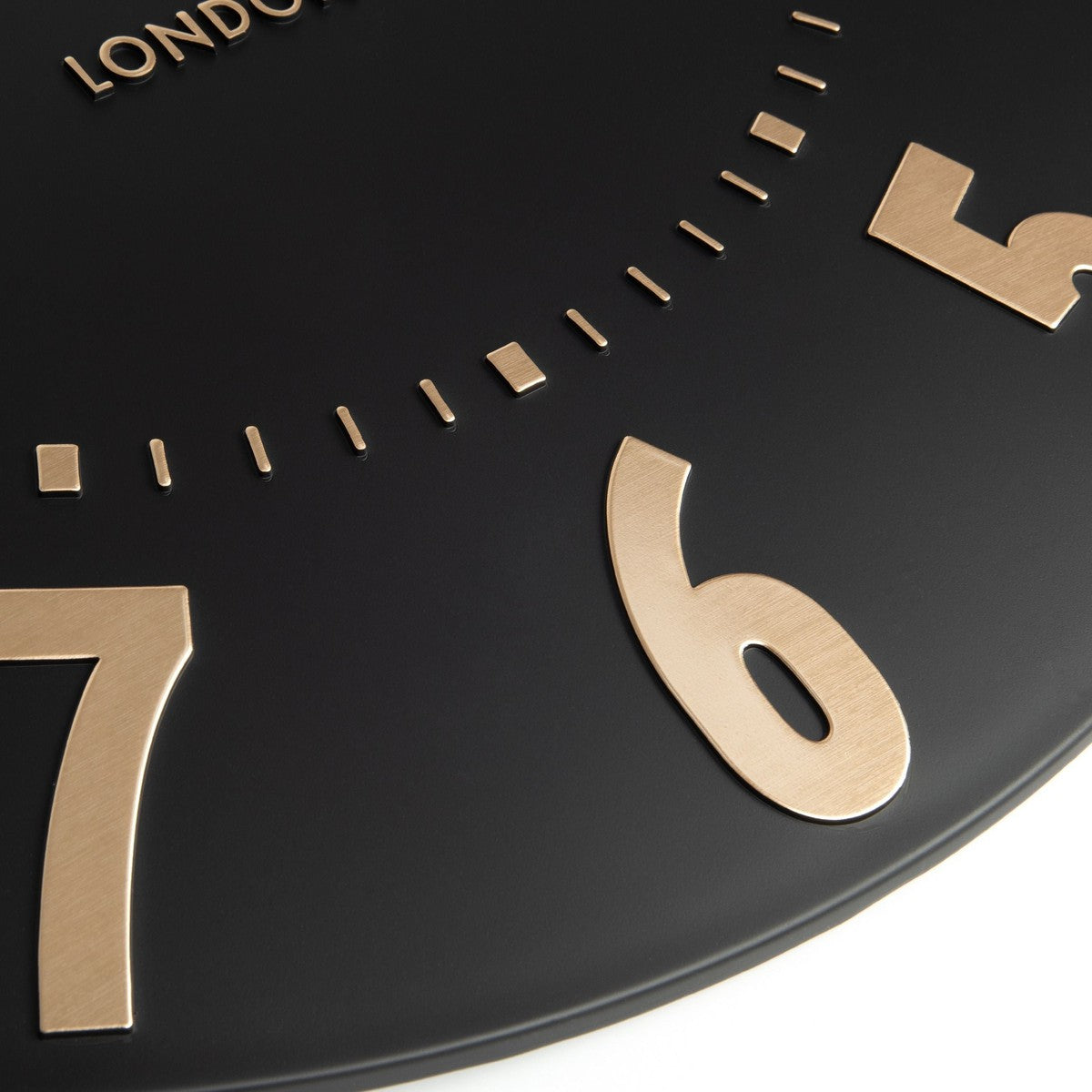 Thomas Kent Mulberry 50cm Large Wall Clock - Noir