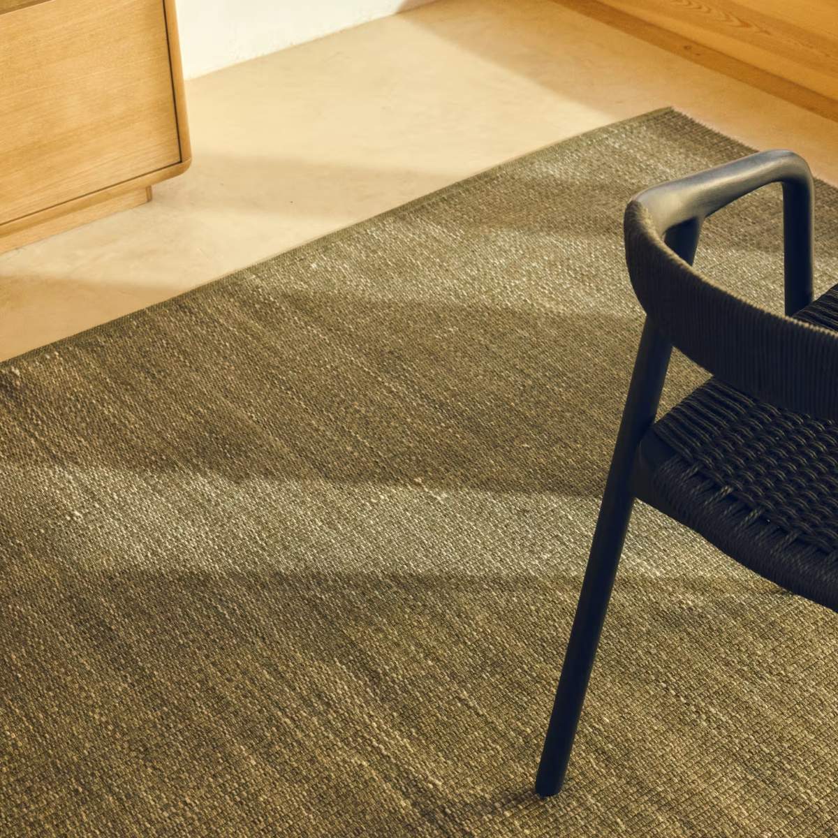 Kave Home Tirla green 100% PET rug 200 x 300cm