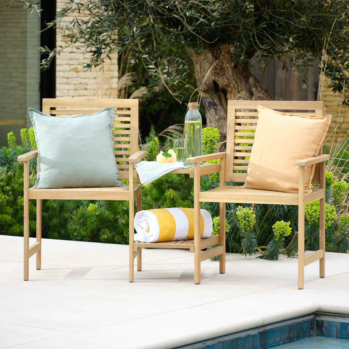 Garden Trading Titchberry Loveseat - Natural