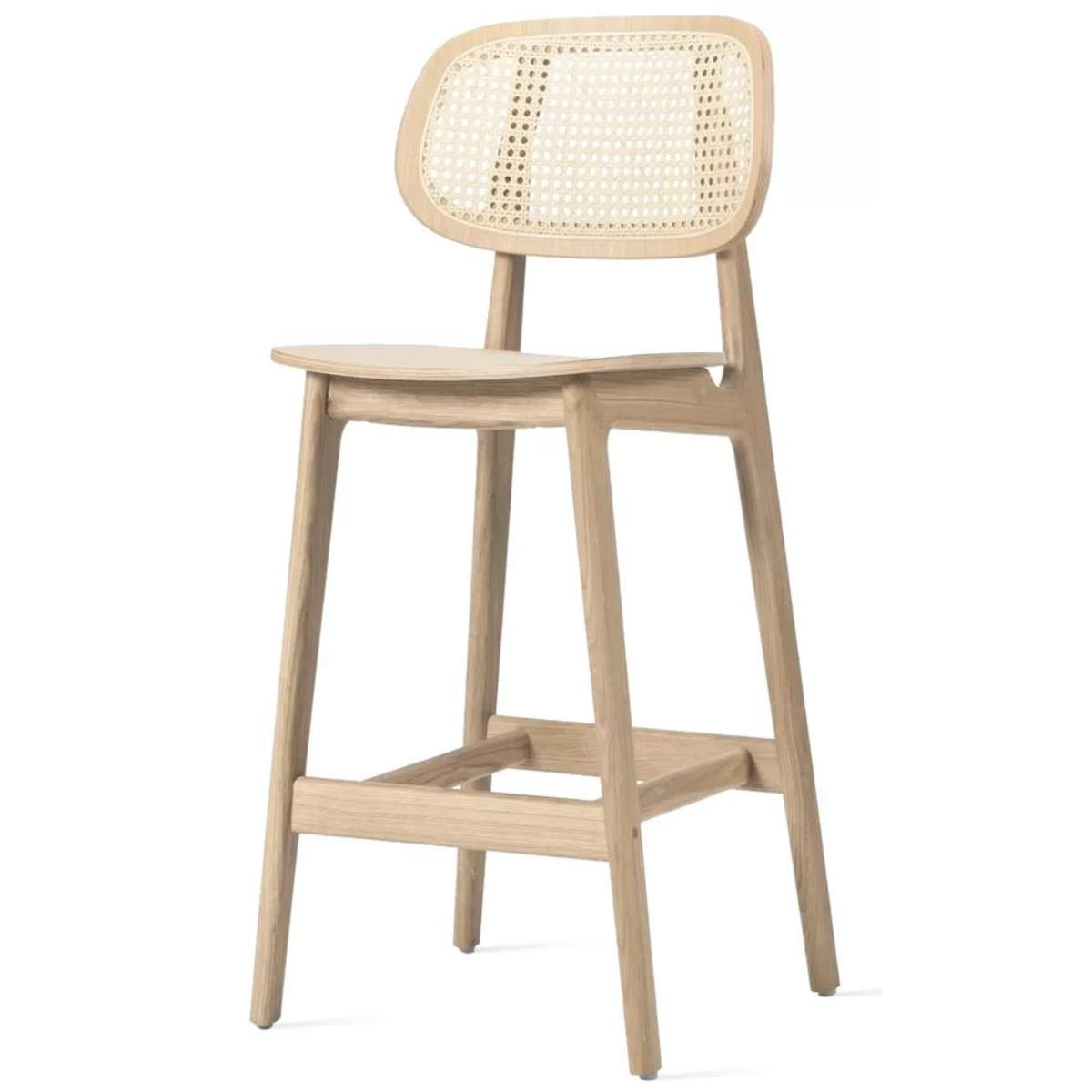 Vincent Shepherd Titus Counter Stool - Natural Oak Varnish