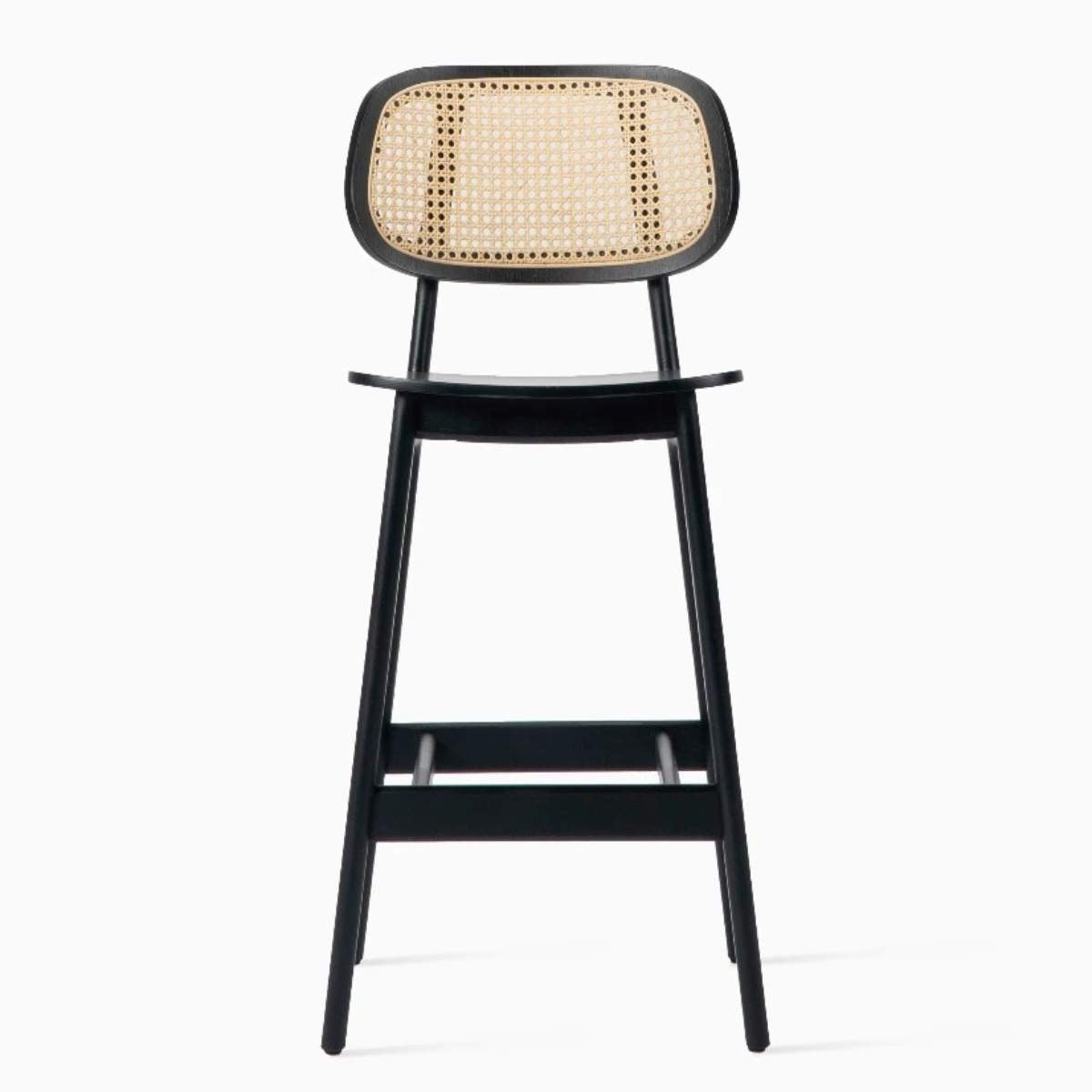 Vincent Shepherd Titus Counter Stool Black Stained Oak