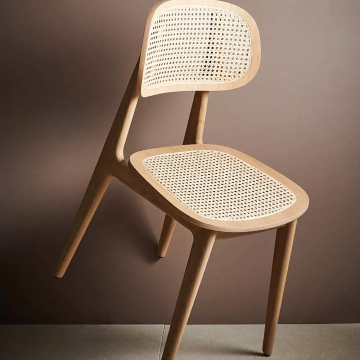 Vincent Shepherd Titus Dining Chair Natural Oak Varnish