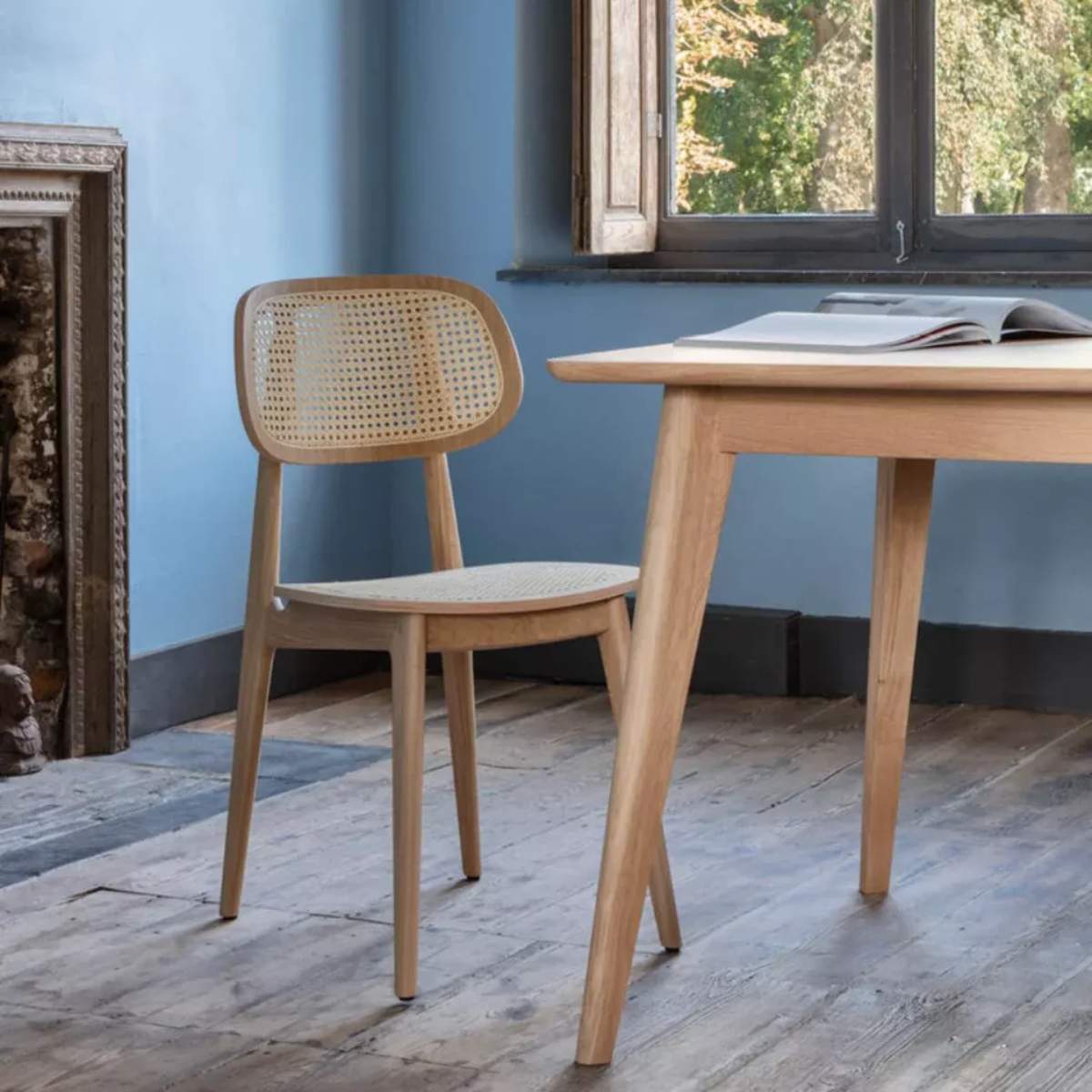 Vincent Shepherd Titus Dining Chair Natural Oak Varnish