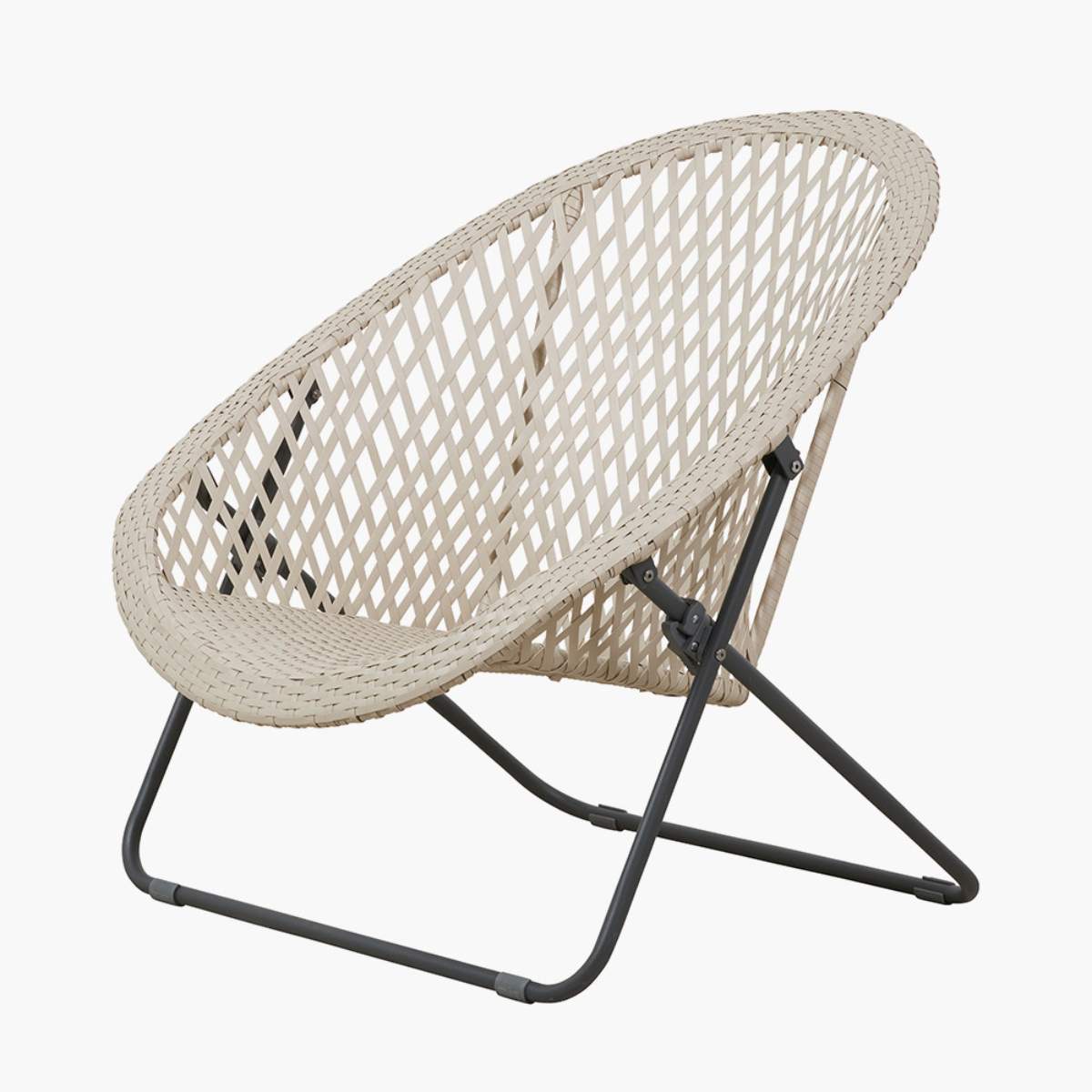 Pacific Lifestyle Tobs Outdoor Grey Foldable Loungers Set