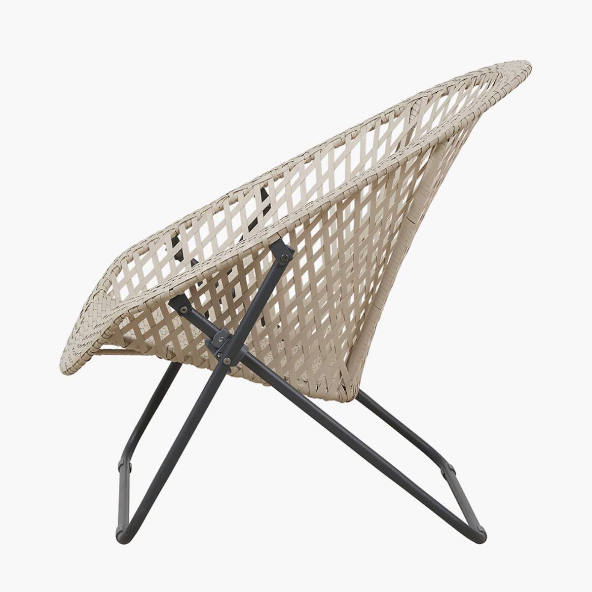Pacific Lifestyle Tobs Outdoor Grey Foldable Loungers Set
