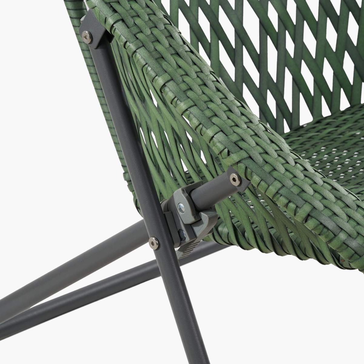 Pacific Lifestyle Tobs Outdoor Emerald Green Foldable Loungers Set