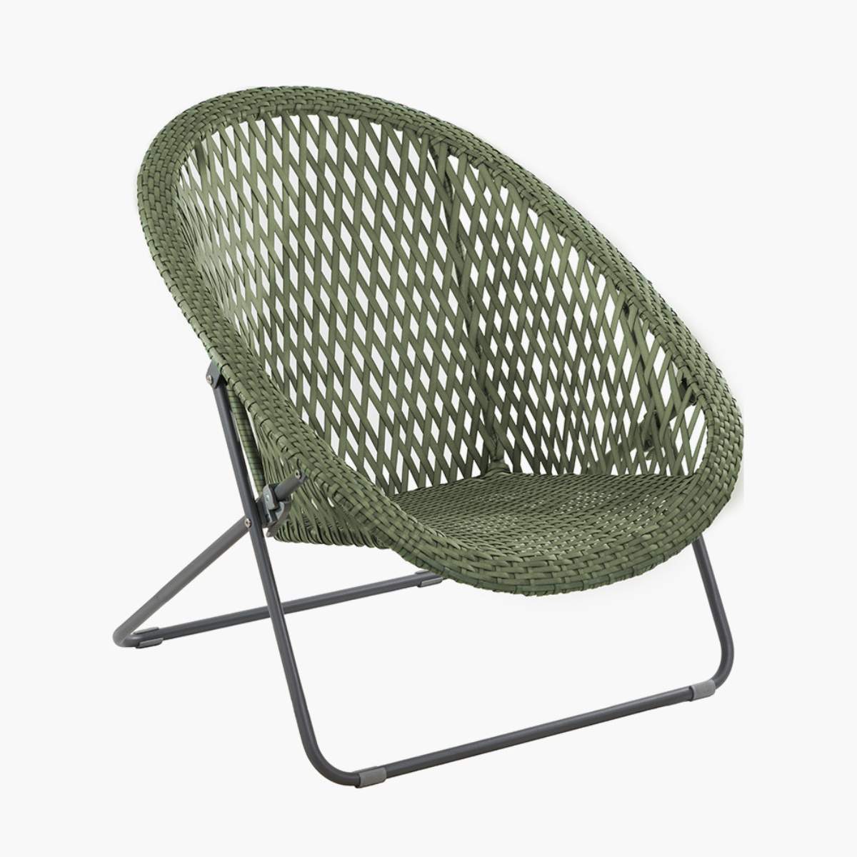 Pacific Lifestyle Tobs Outdoor Green Foldable Loungers Set