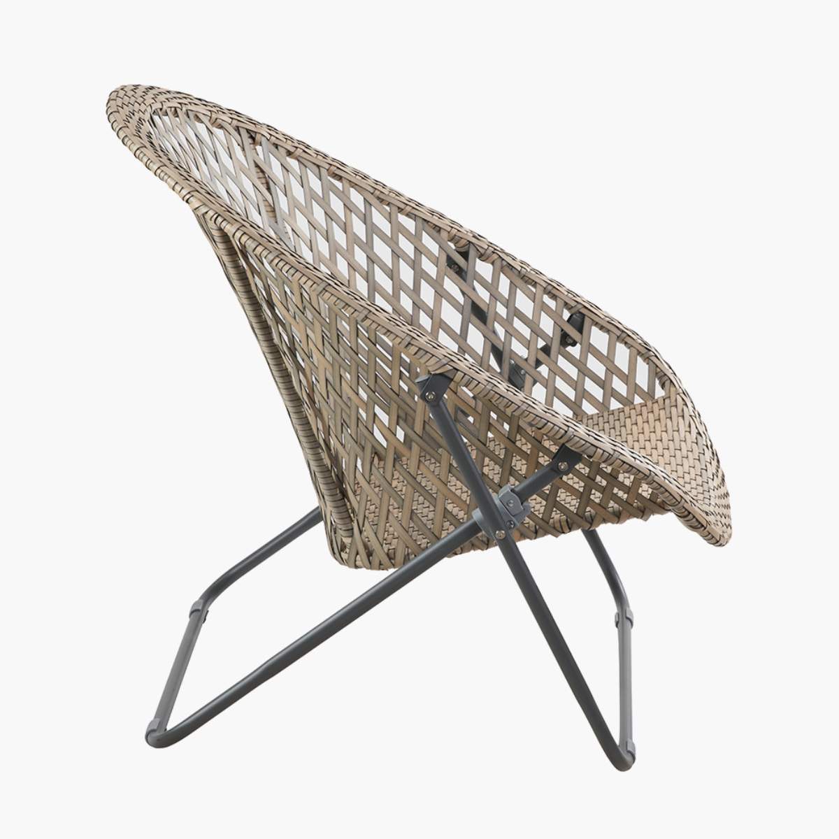 Pacific Lifestyle Tobs Outdoor Grey Foldable Loungers Set