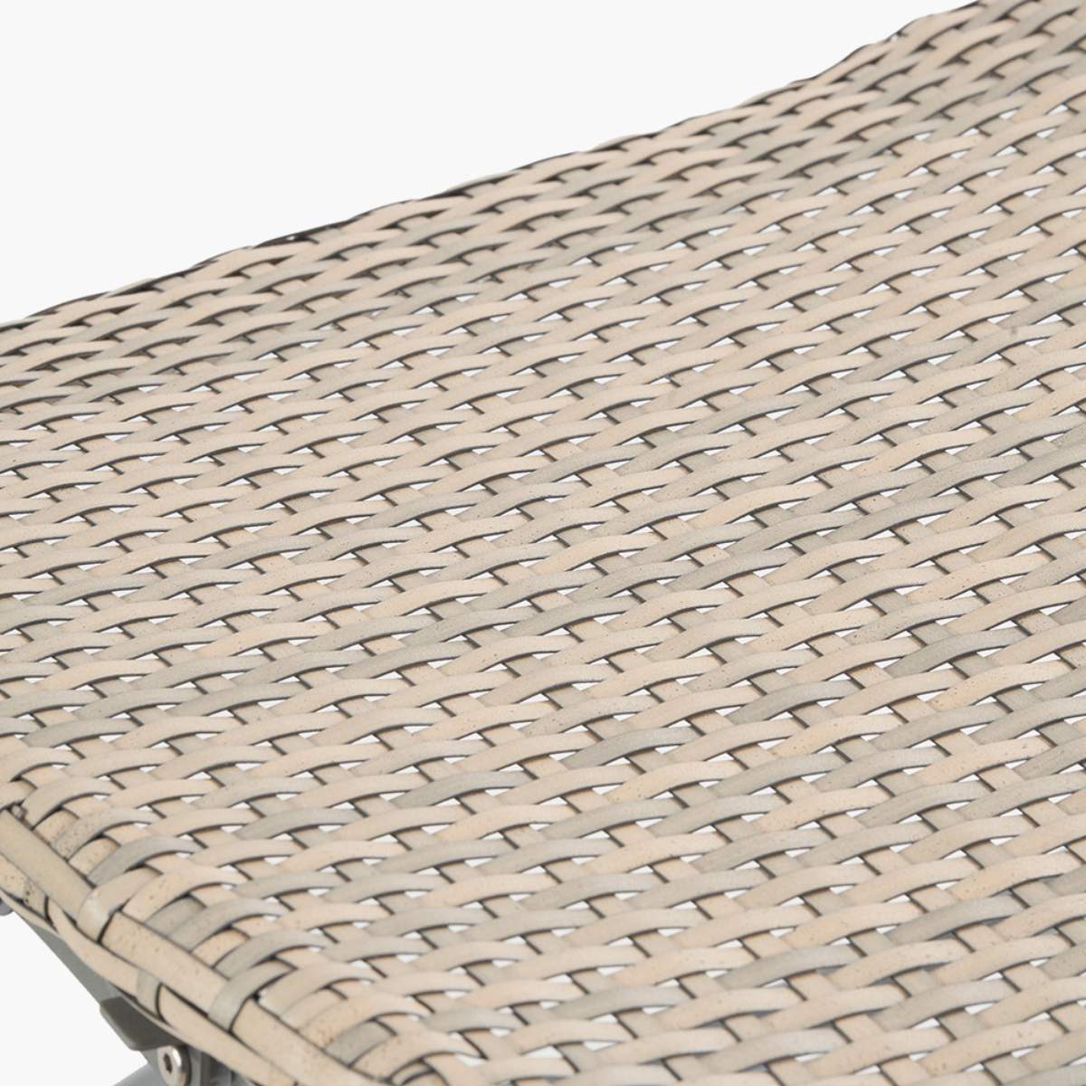 Pacific Lifestyle Tobs Outdoor Grey Synthetic Rattan Folding Footstool