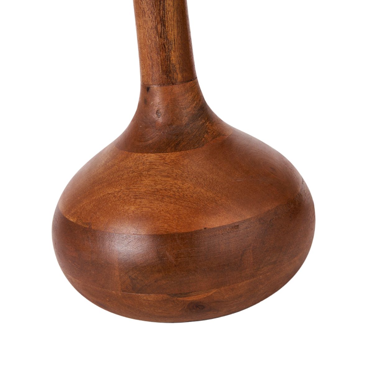 Pacific Lifestyle Toma Oiled Wood Tall Neck Table Lamp Base