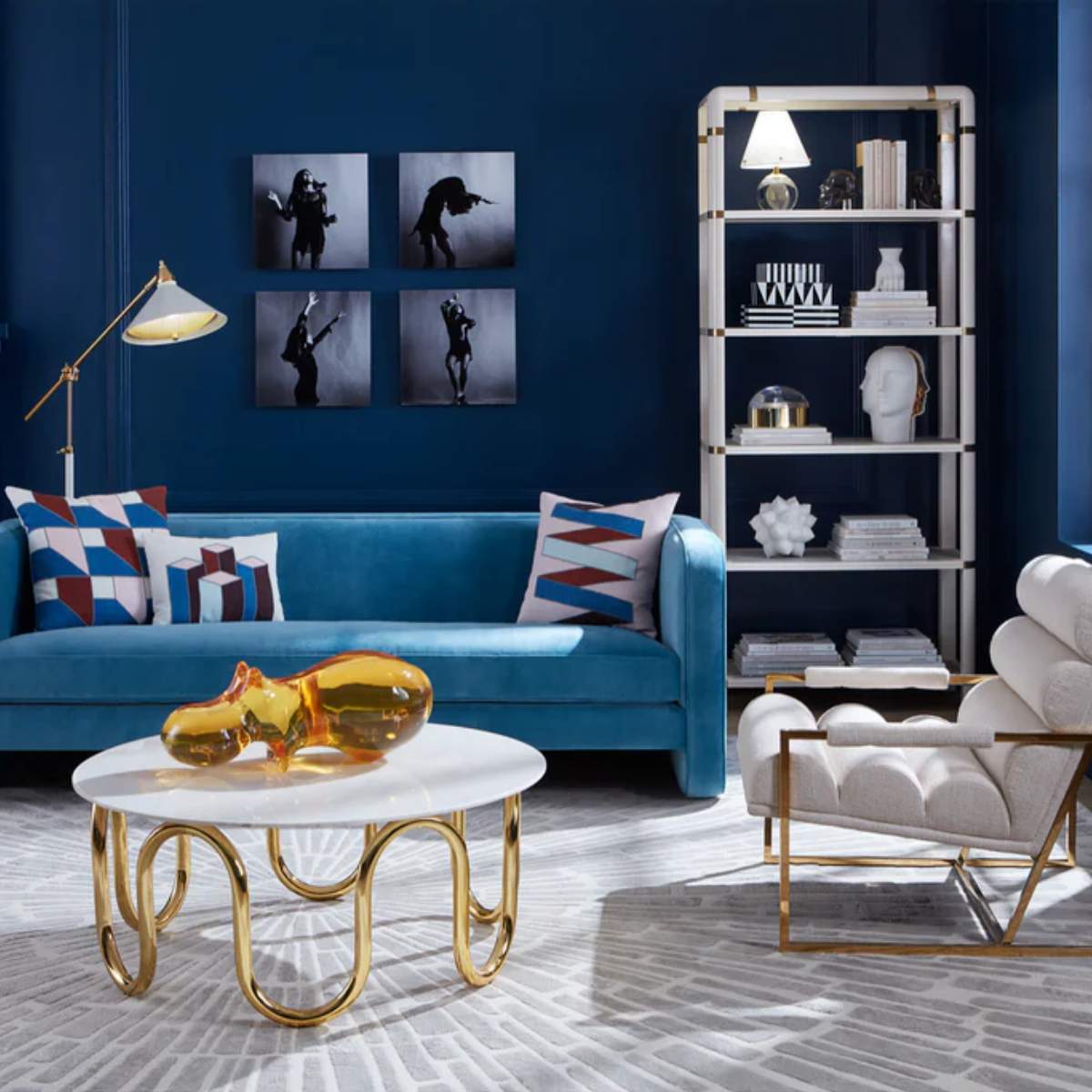 Jonathan Adler Torino Cubes Cushion