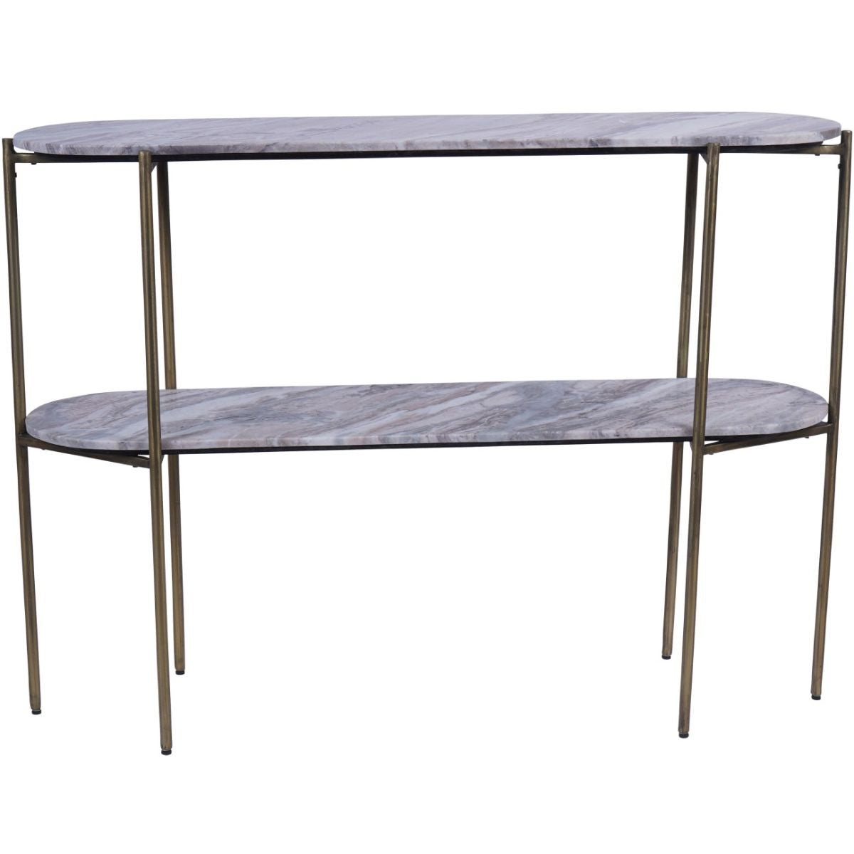 Libra Interiors Toronto Marble Top and Base Console Table
