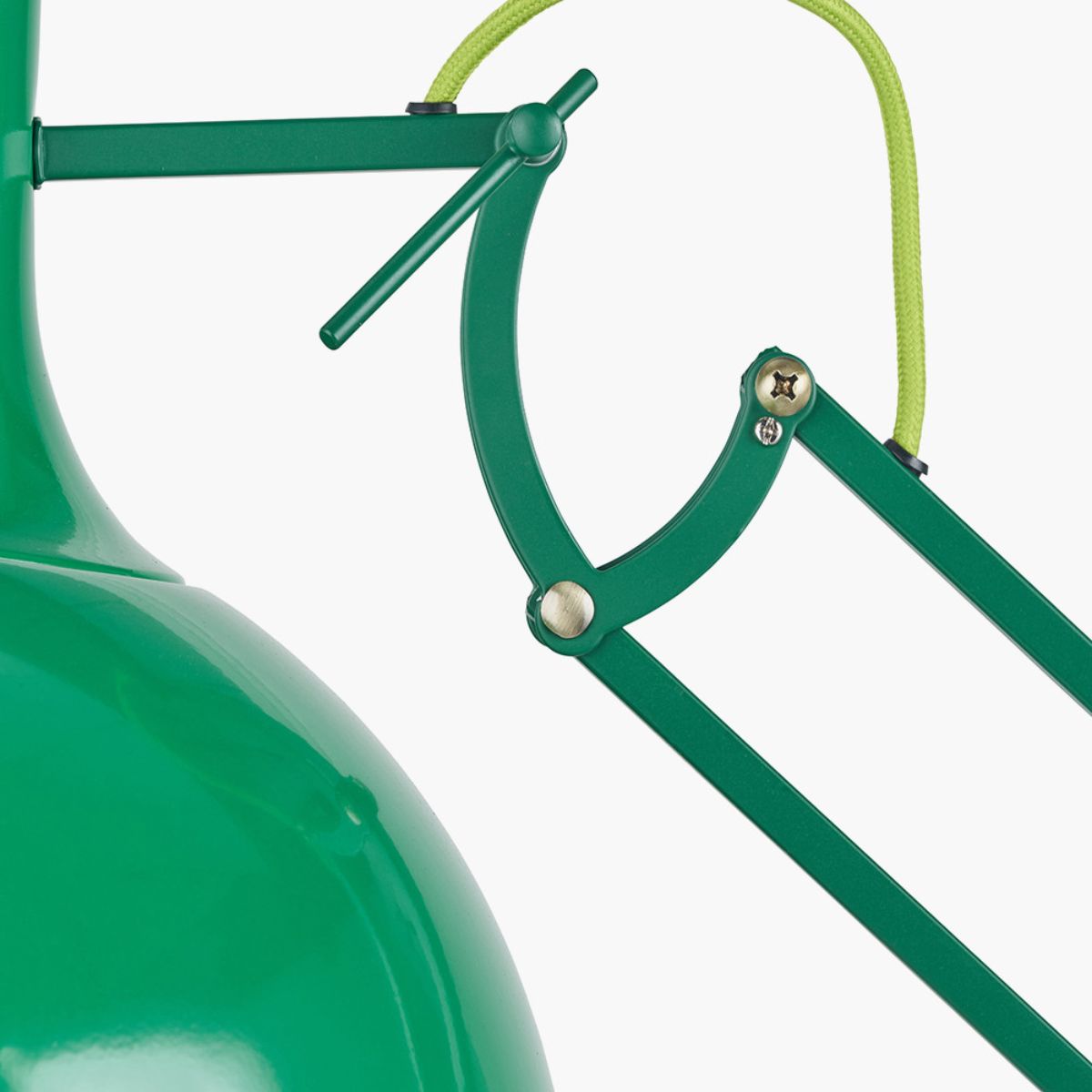 Designers Guild Tortona Floor Lamp Emerald