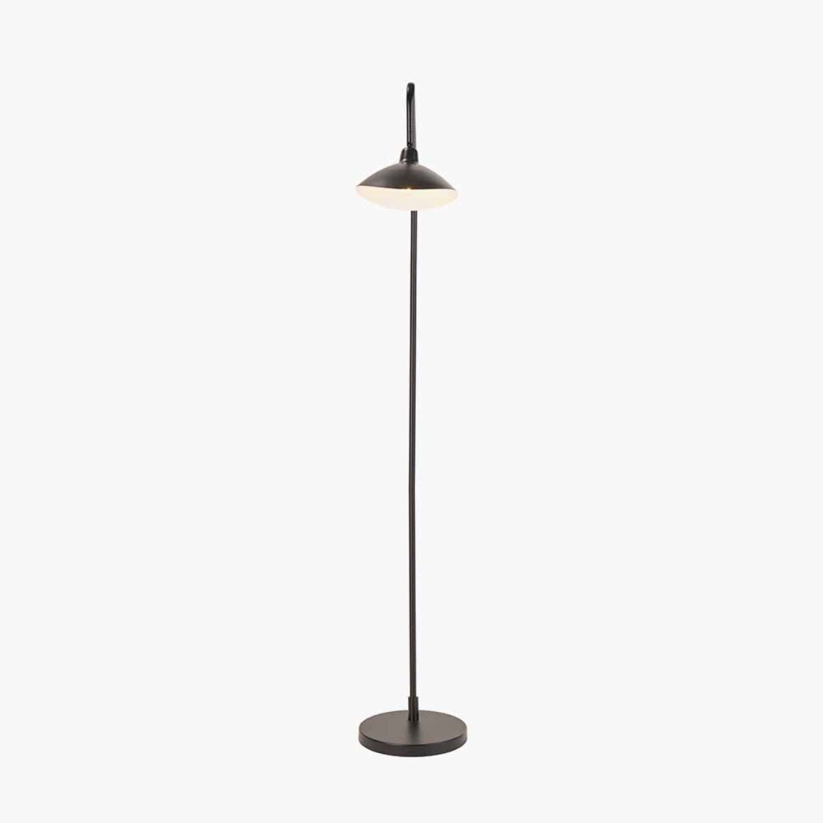 Pacific Lifestyle Toulon Black Metal Task Floor Lamp