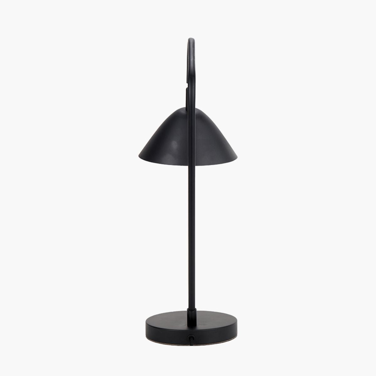 Pacific Lifestyle Toulon Black Metal Task Table Lamp