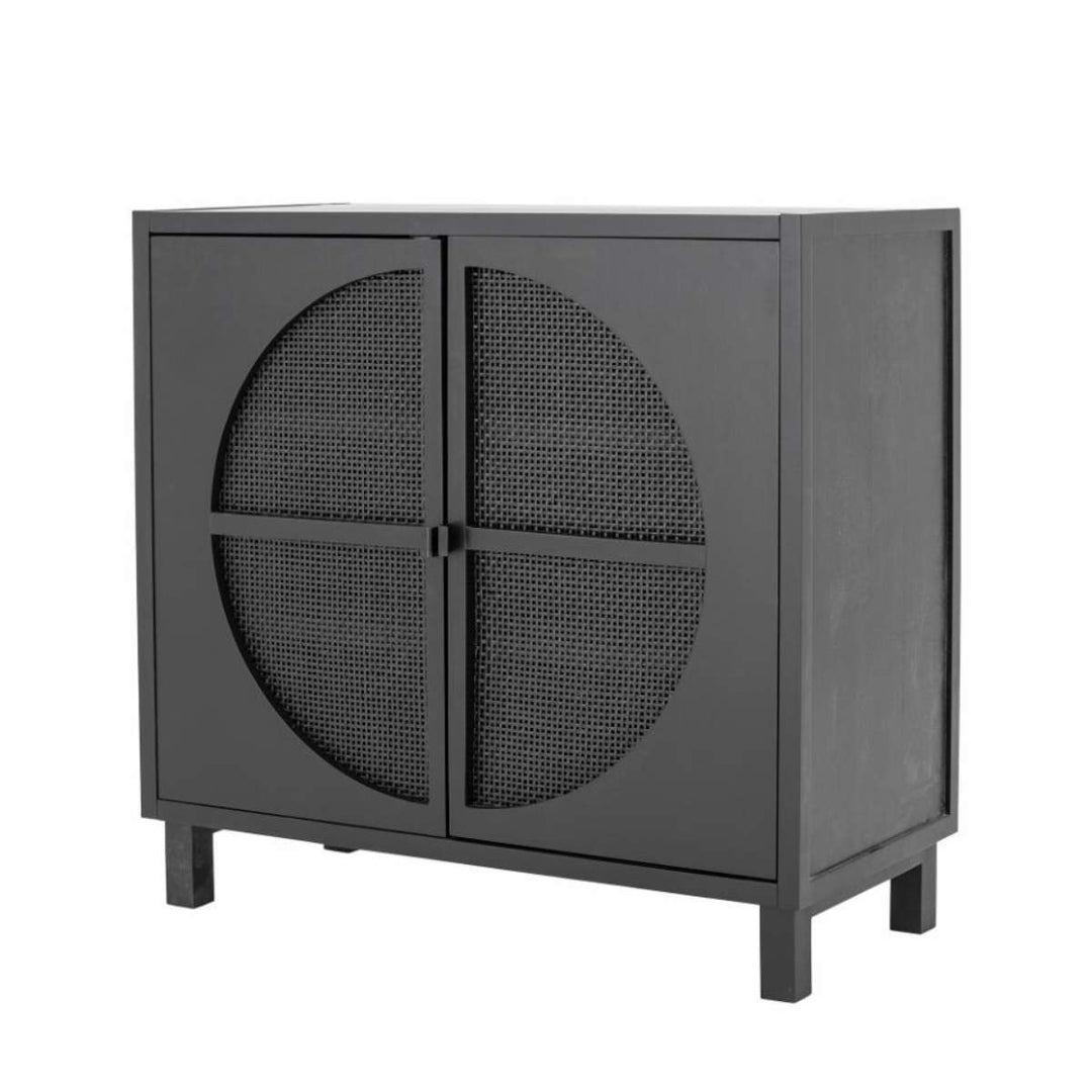 Bloomingville Trento Cabinet Black Gmelina Wood