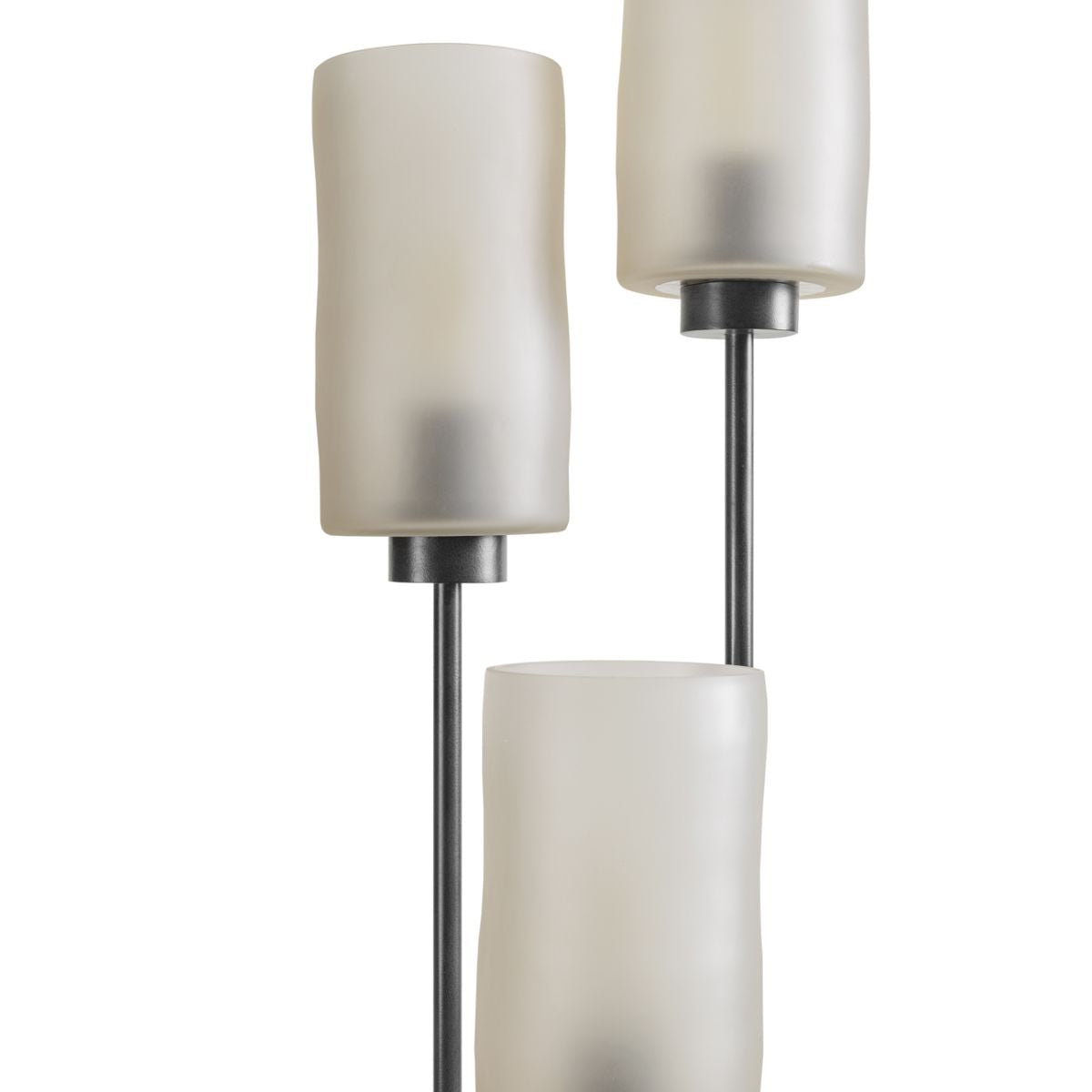 Libra Interiors Trivia 3 Light Floor Glass Lamp