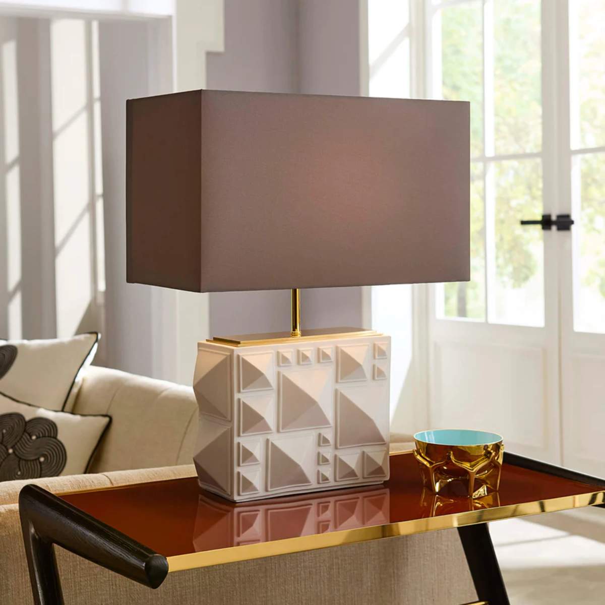 Jonathan Adler Trocadero Magazine Side Table