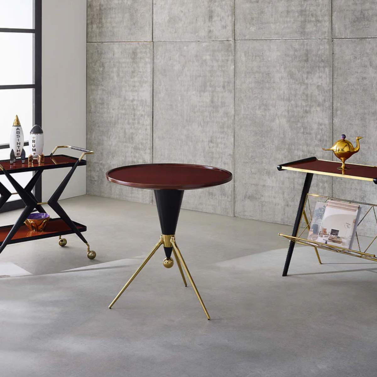 Jonathan Adler Trocadero Magazine Side Table