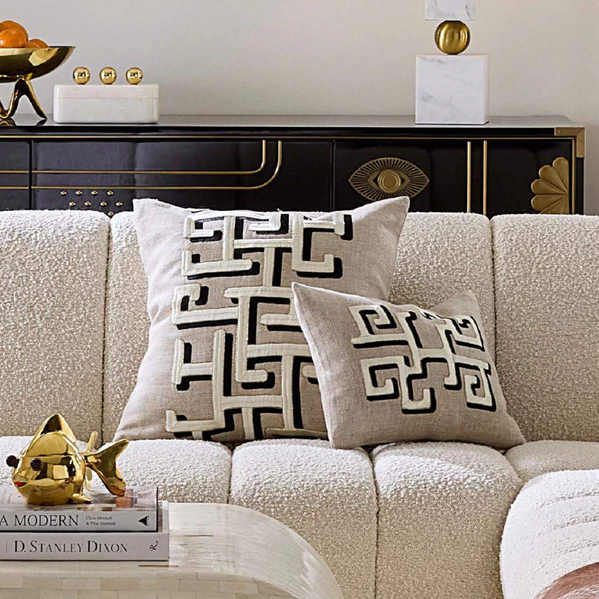 Jonathan Adler Trousdale Super Graphic Pillow