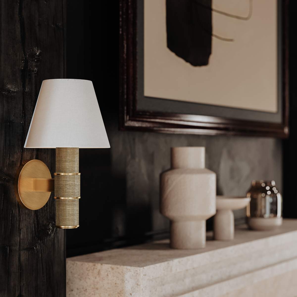 Hudson Valley Lighting Troy 1 Light Wall Sconce - Denton