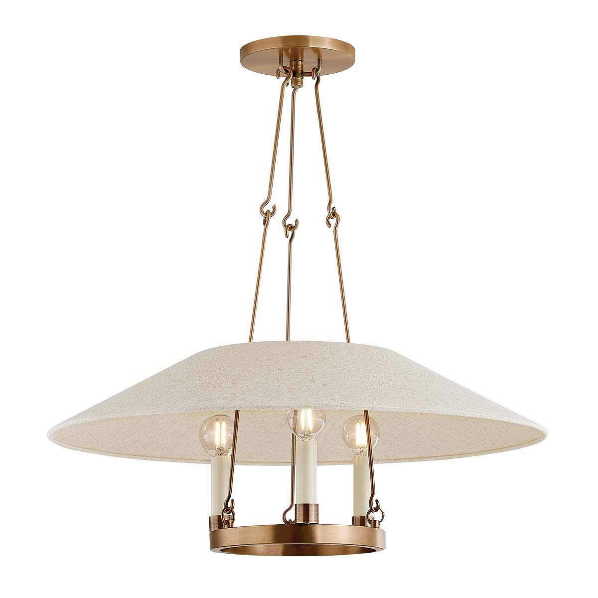 Hudson Valley Lighting Troy 3 Light Chandelier - Archive