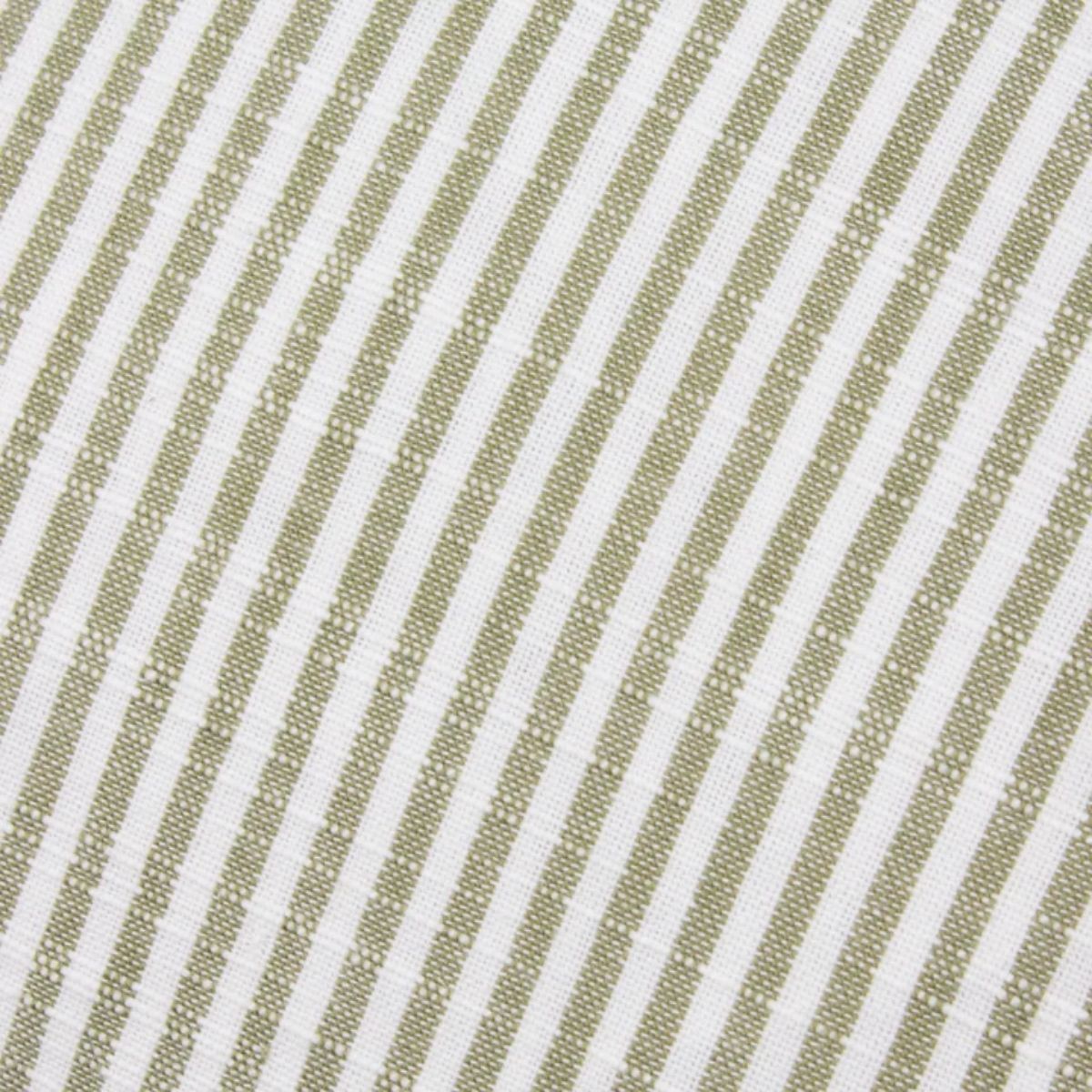 Riva Home Truro Striped 100% Cotton Cushion Moss