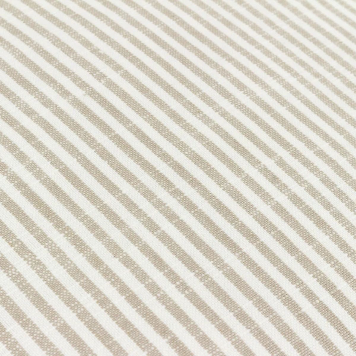 Riva Home Truro Striped 100% Cotton Cushion Natural